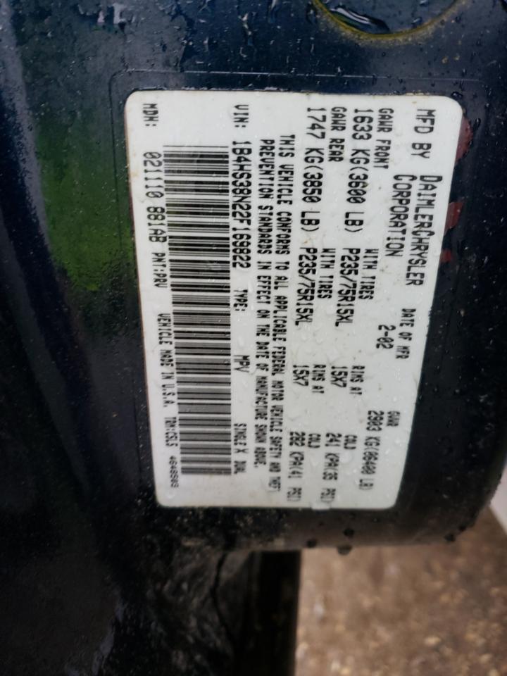 Photo 10 from auction – 2001 DODGE DAKOTA QUA with VIN 1B7HG2AN51S304645