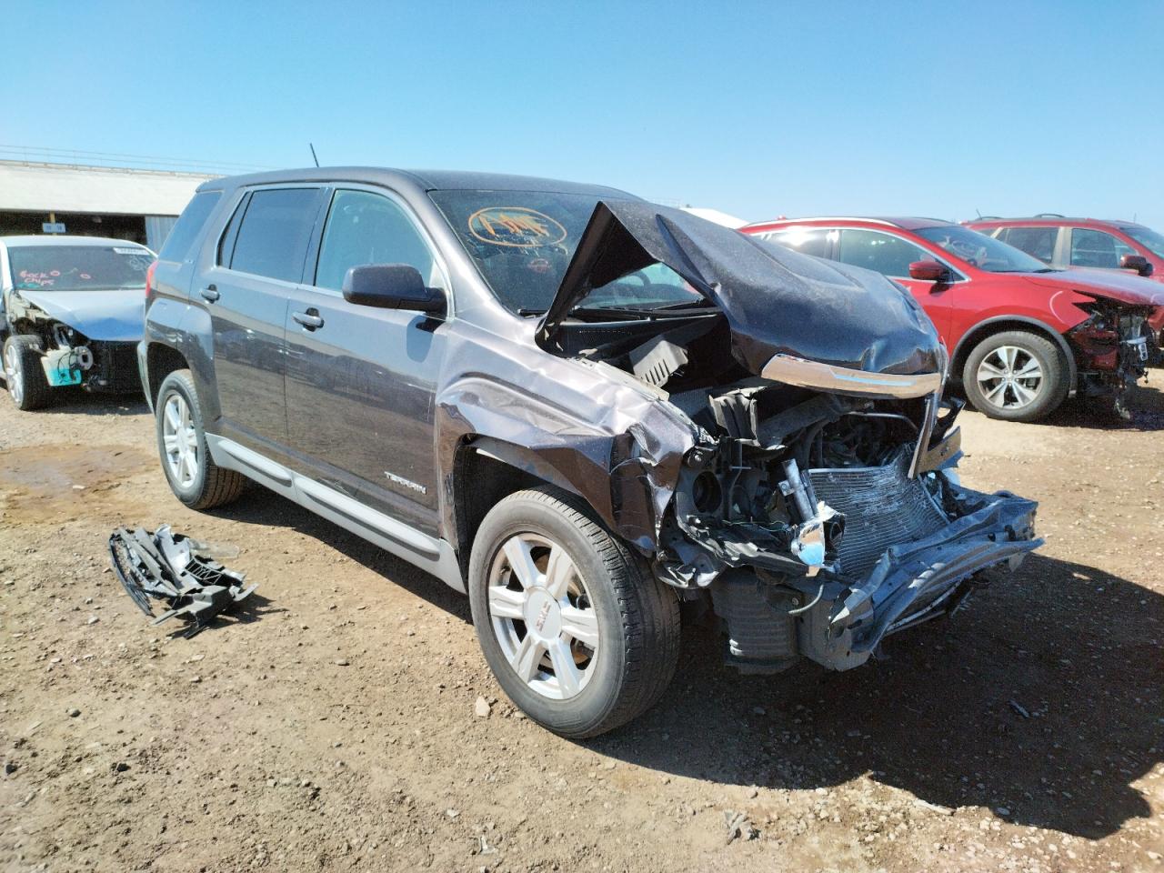 GMC TERRAIN SL 2016 with VIN 2GKALMEK2G6210778 - Photo from auction