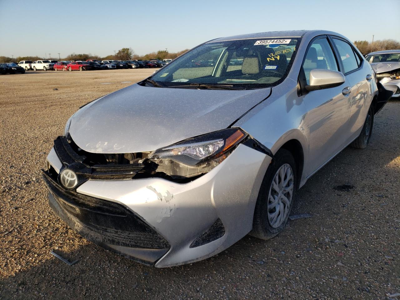Photo 2 from auction – 2017 TOYOTA COROLLA L with VIN 5YFBURHE8HP654831