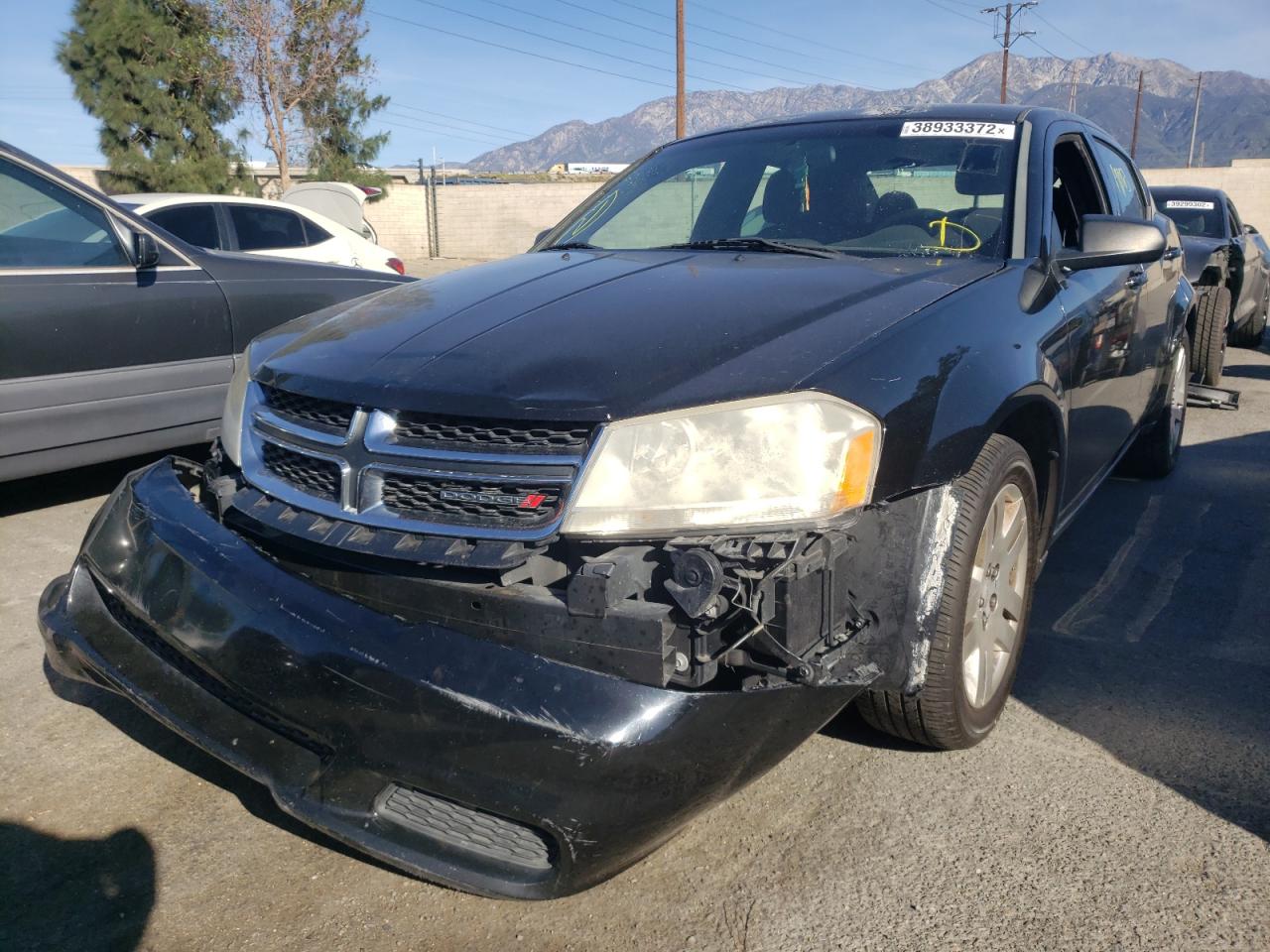 Photo 2 from auction – 2012 DODGE AVENGER SE with VIN 1C3CDZAB8CN294233