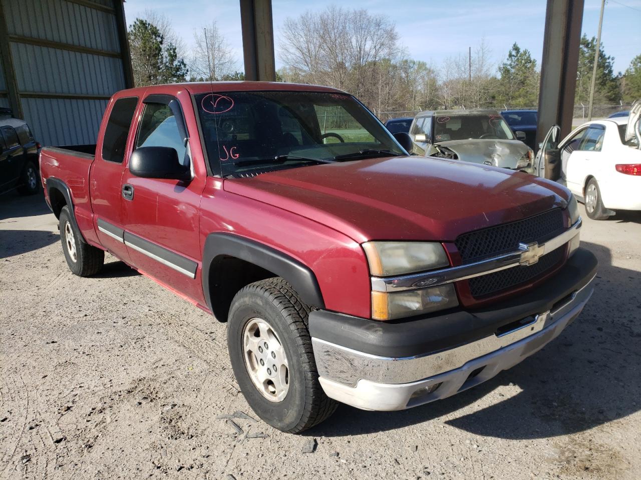 CHEVROLET SILVERADO 2004 with VIN 1GCEK19T54E399967 - Photo from auction