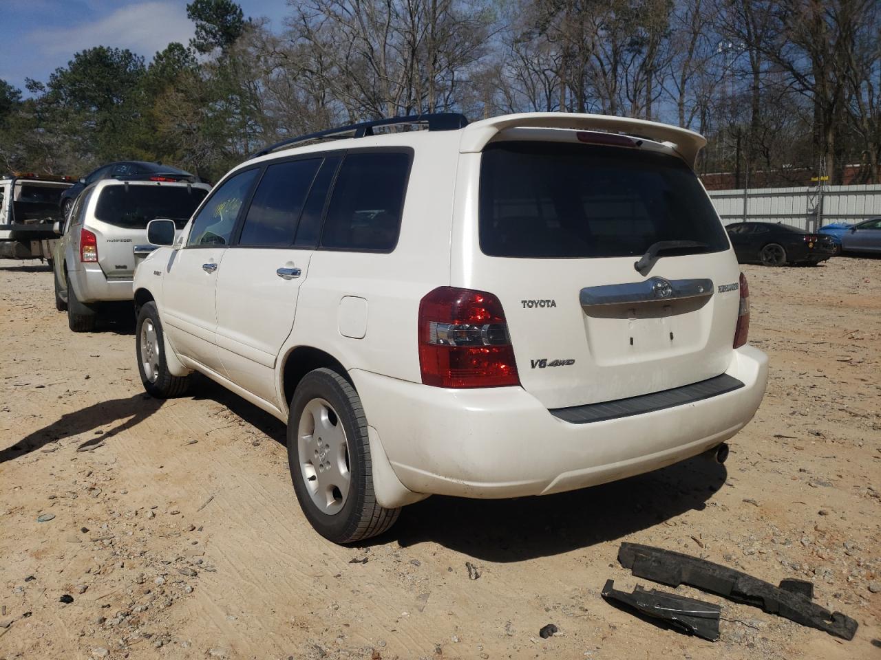 Photo 3 from auction – 2006 TOYOTA HIGHLANDER with VIN JTEEP21A060168021