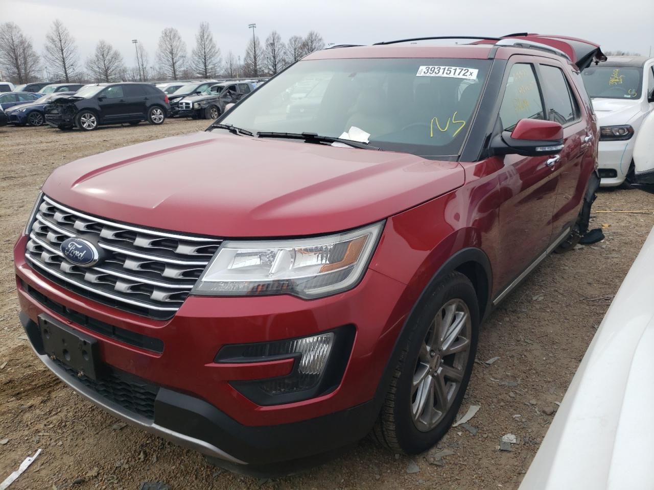 Photo 2 from auction – 2016 FORD EXPLORER L with VIN 1FM5K8F81GGA47708