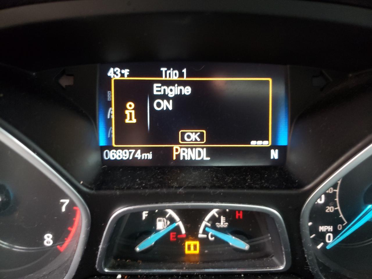 Photo 8 from auction – 2015 FORD FOCUS SE with VIN 1FADP3F23FL334365