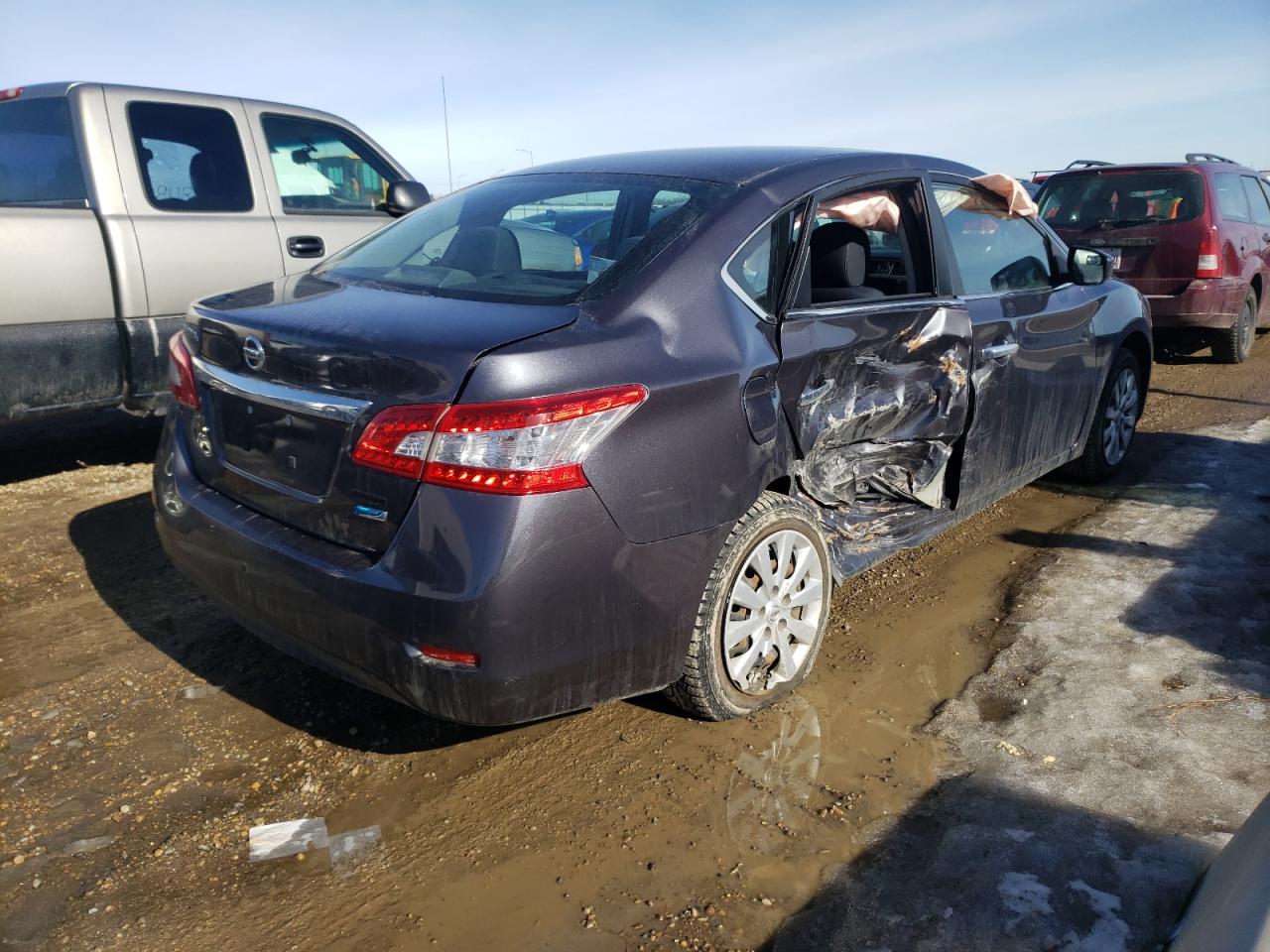 Photo 4 from auction – 2015 NISSAN SENTRA S with VIN 3N1AB7AP2FL650790