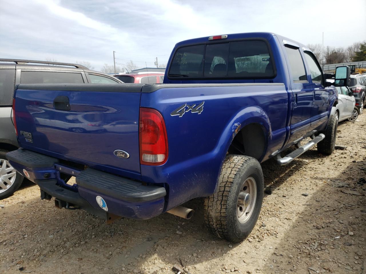 Photo 4 from auction – 2003 FORD F250 SUPER with VIN 1FTNW21L73EB94400