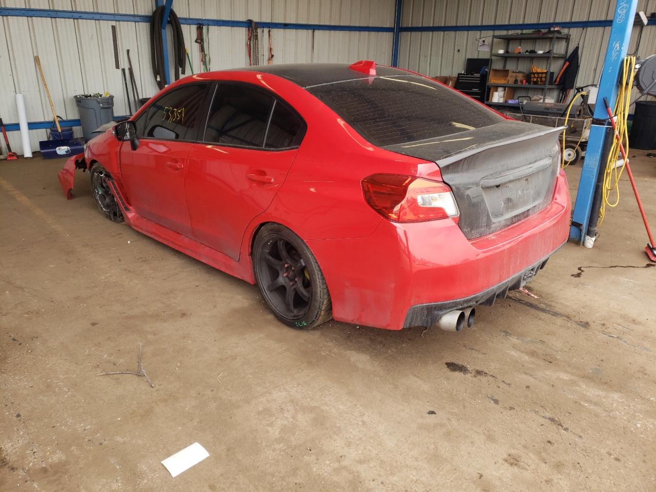 Photo 3 from auction – 2018 SUBARU WRX STI with VIN JF1VA2M66J9826187