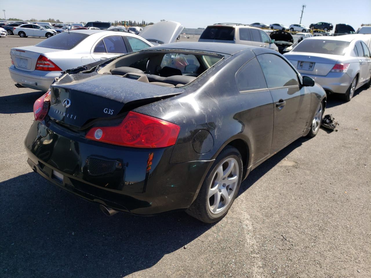 Photo 4 from auction – 2005 INFINITI G35 with VIN JNKCV54E65M416313