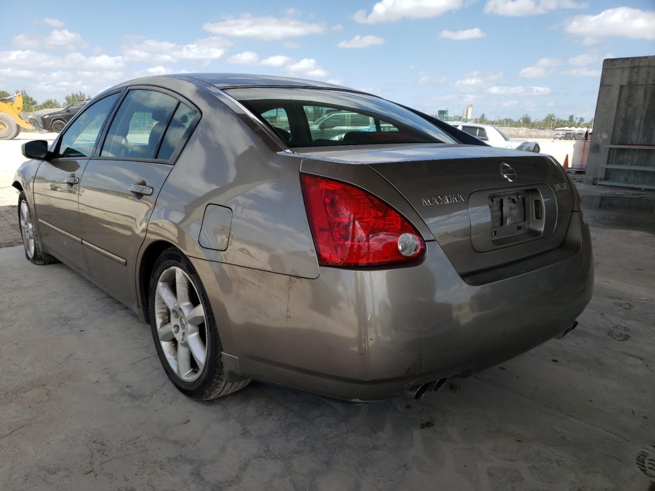 Photo 3 from auction – 2005 NISSAN MAXIMA SE with VIN 1N4BA41EX5C857252