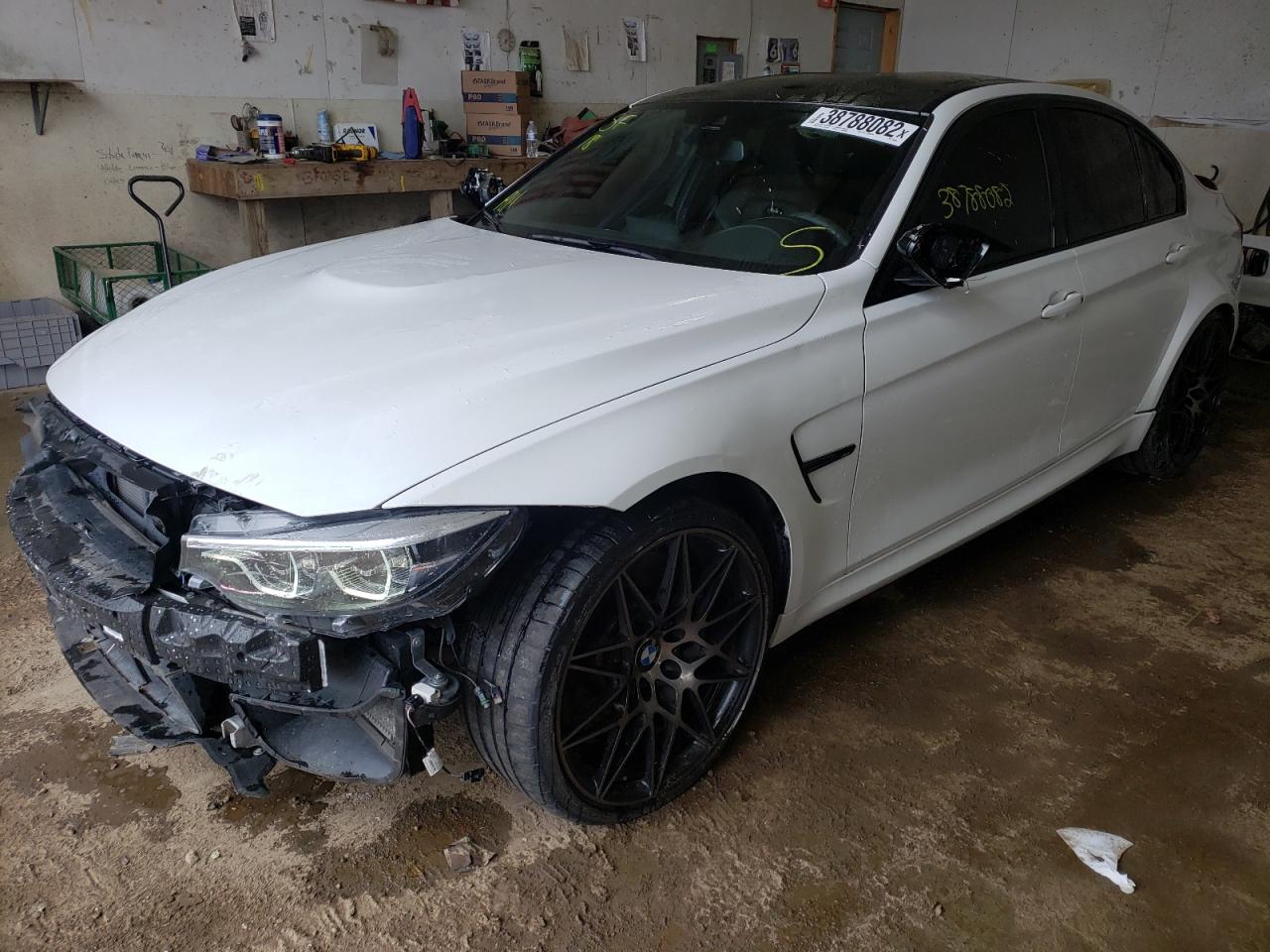 Photo 2 from auction – 2018 BMW M3 with VIN WBS8M9C56J5K99090