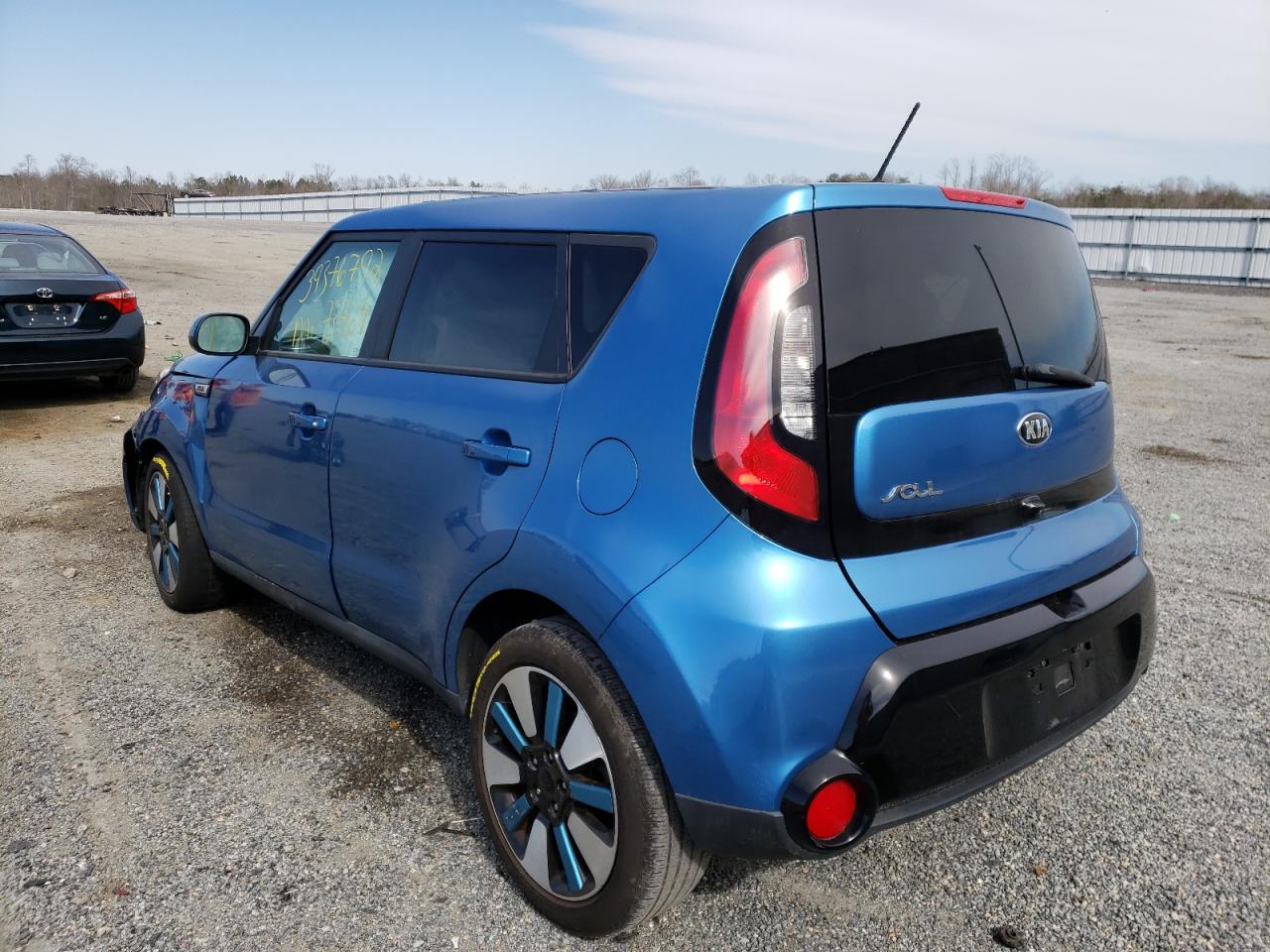 Photo 3 from auction – 2016 KIA SOUL + with VIN KNDJP3A58G7392898