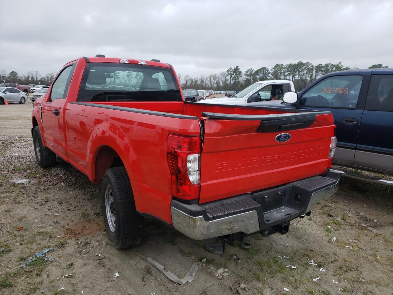 Photo 3 from auction – 2022 FORD F250 SUPER with VIN 1FTBF2A62NEC70332