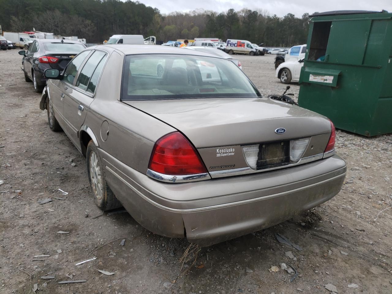 Photo 3 from auction – 2005 FORD CROWN VICT with VIN 2FAFP74W15X101995