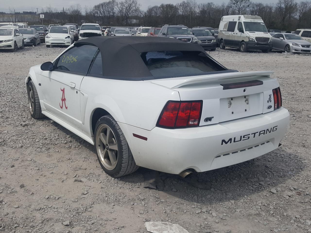 Photo 3 from auction – 2000 FORD MUSTANG GT with VIN 1FAFP45X2YF174220