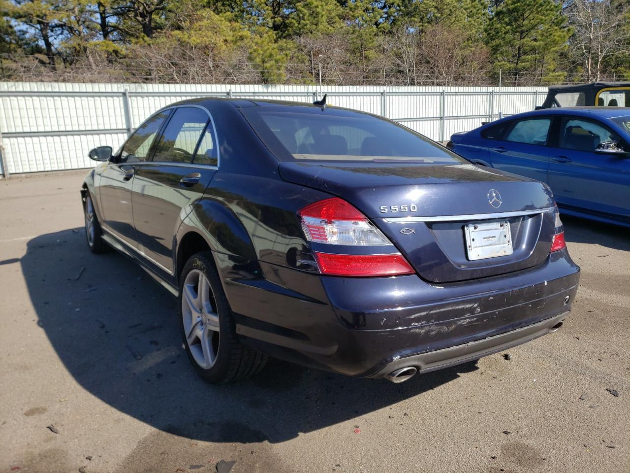 Photo 3 from auction – 2007 MERCEDES-BENZ S 550 with VIN WDDNG71X77A090392