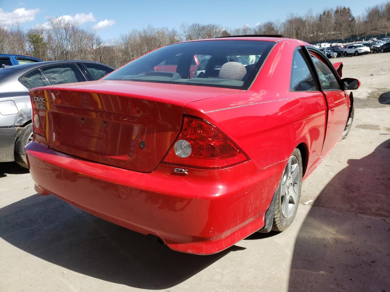 Photo 4 from auction – 2004 HONDA CIVIC EX with VIN 1HGEM22964L031485