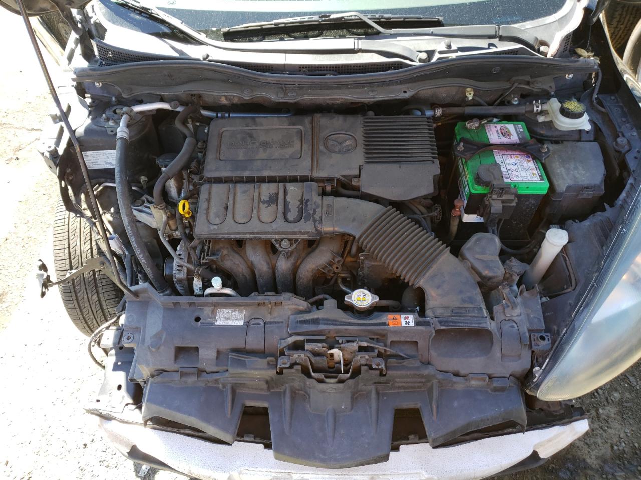 Photo 7 from auction – 2012 MAZDA MAZDA2 with VIN JM1DE1KZ1C0137649