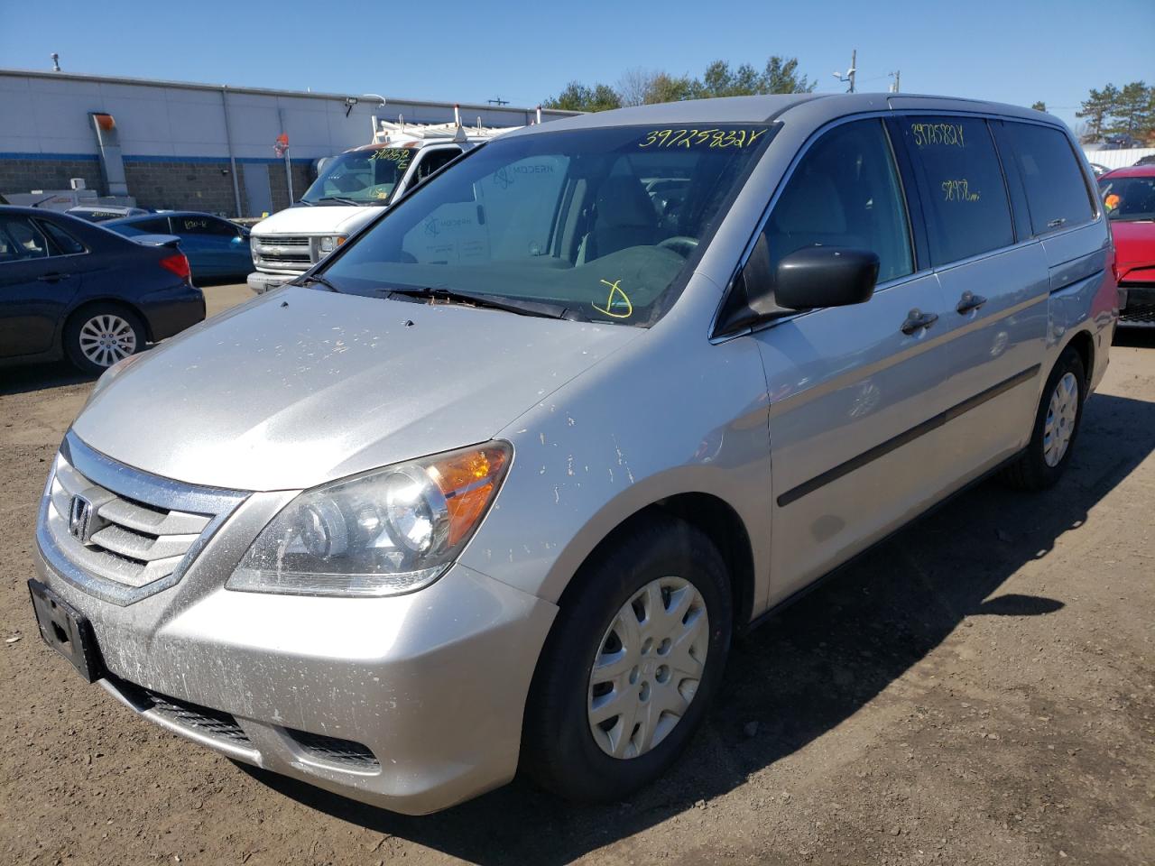 Photo 2 from auction – 2009 HONDA ODYSSEY LX with VIN 5FNRL38229B004829
