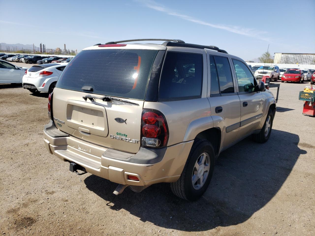 Photo 4 from auction – 2004 CHEVROLET TRAILBLAZE with VIN 1GNDS13S042199213