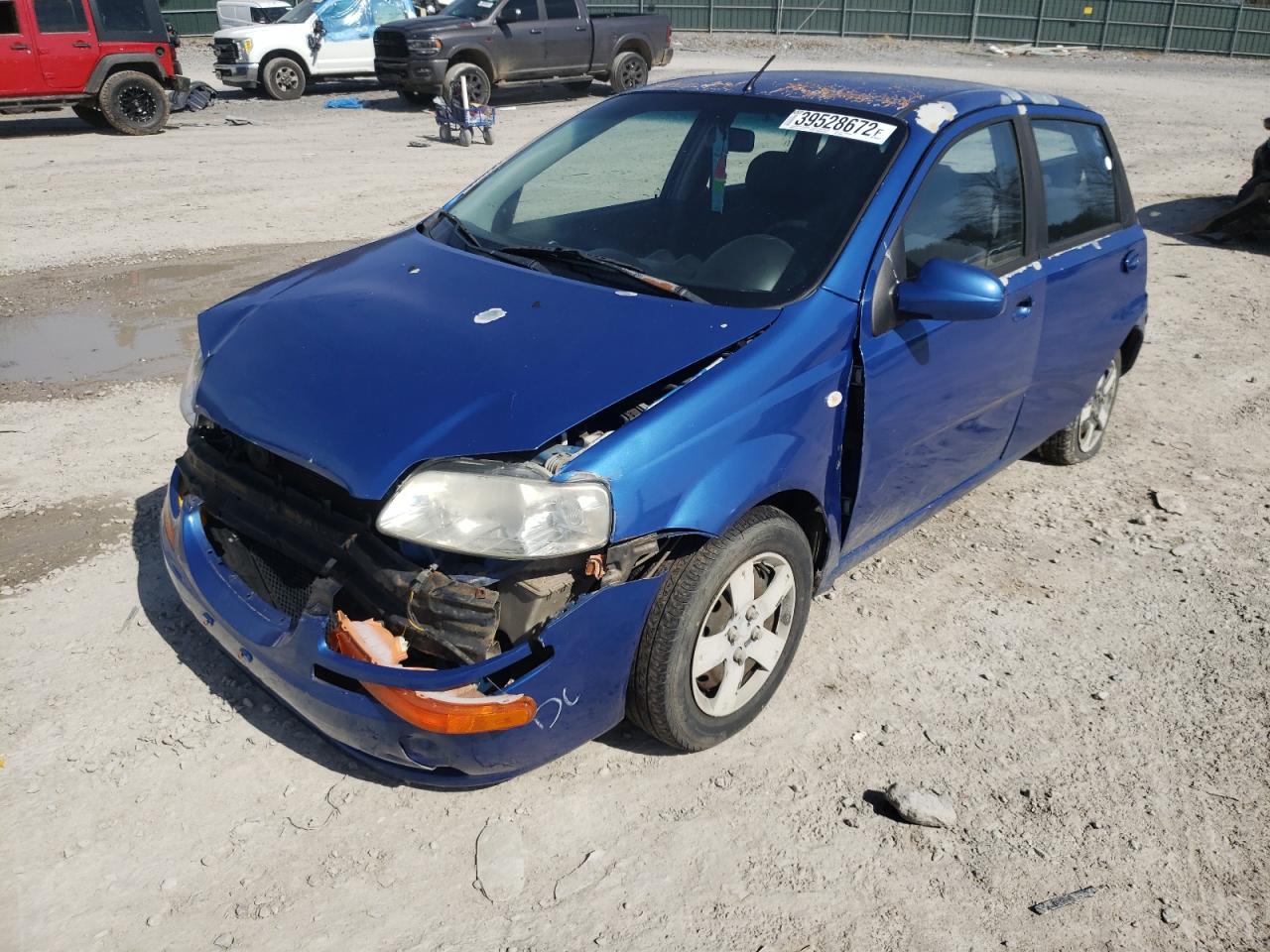 Photo 2 from auction – 2007 CHEVROLET AVEO BASE with VIN KL1TD66637B795891