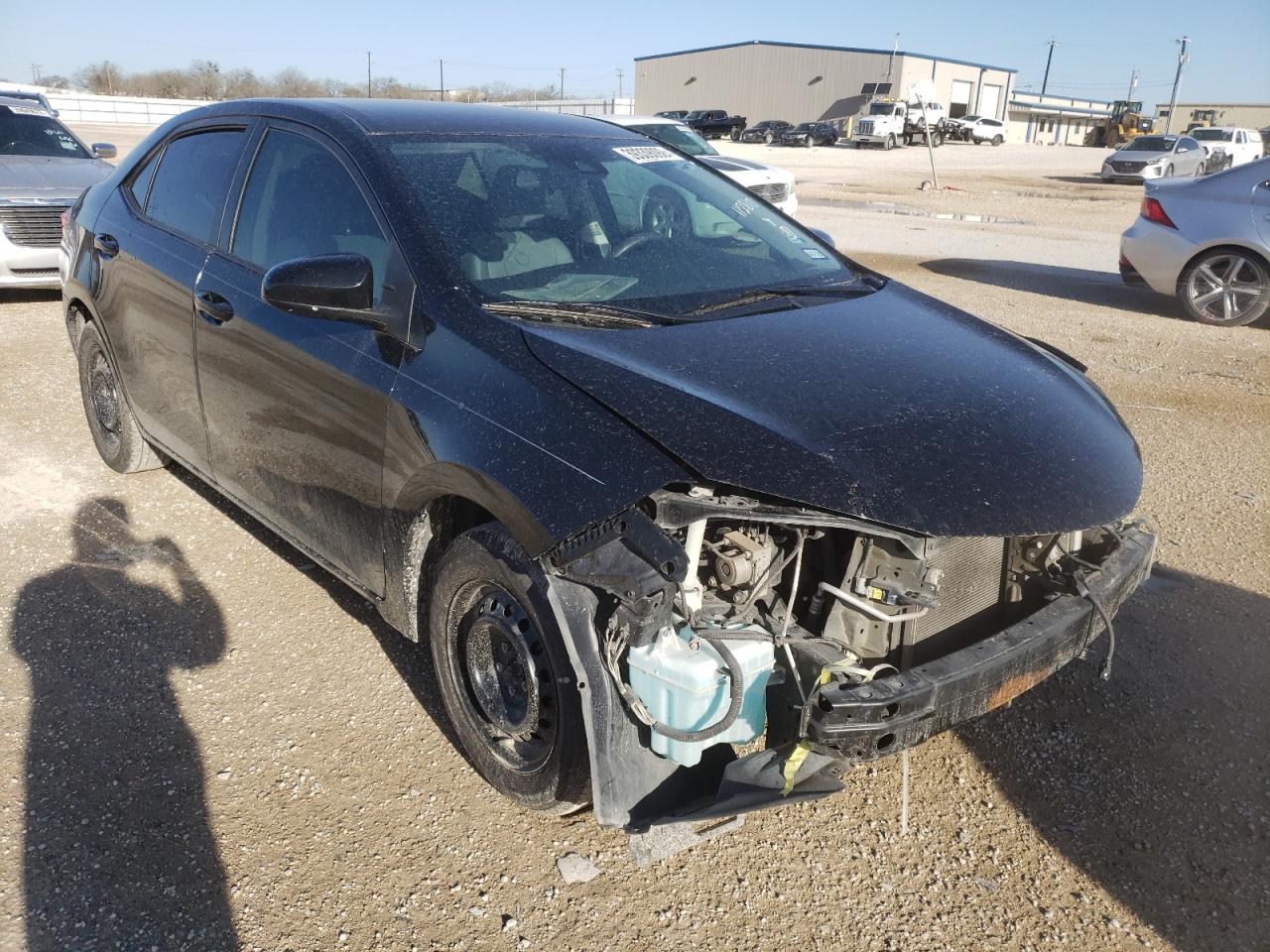 TOYOTA COROLLA L 2019 with VIN 5YFBURHE3KP911322 - Photo from auction