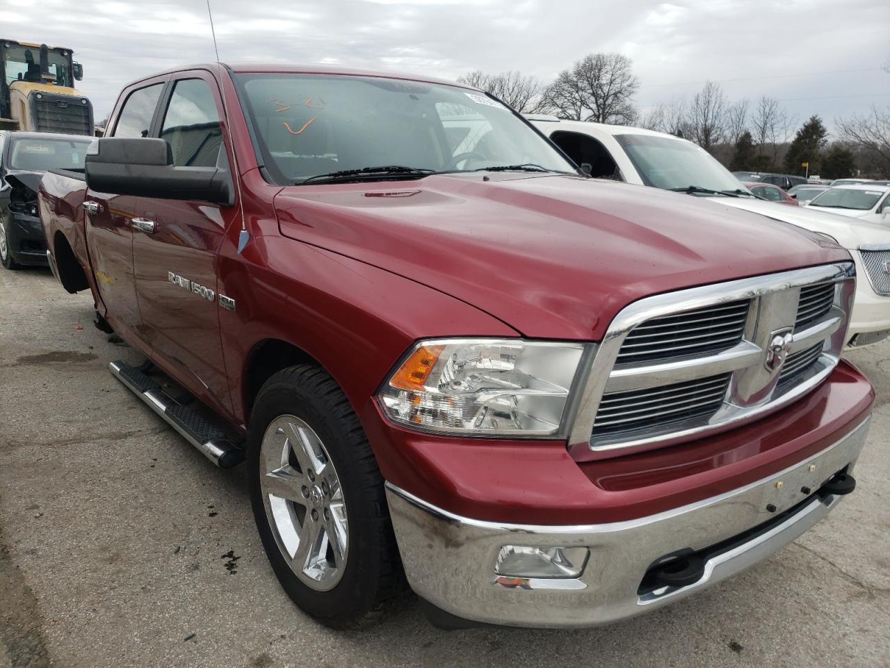 DODGE RAM 1500 2011 with VIN 1D7RV1CT7BS557862 - Photo from auction