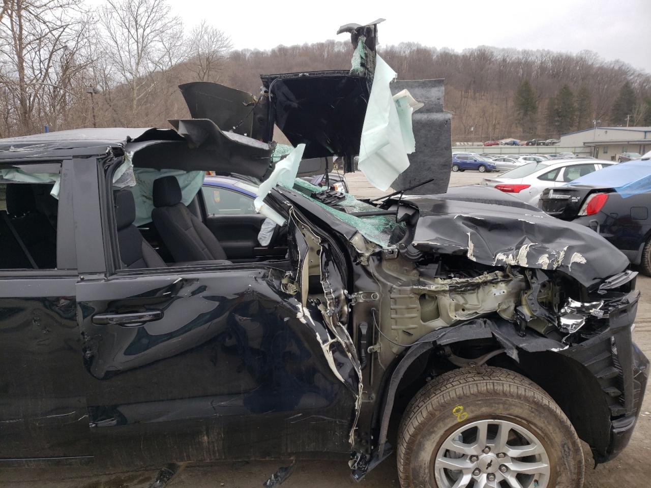 Photo 9 from auction – 2021 CHEVROLET SILVERADO with VIN 3GCUYEEL7MG457402
