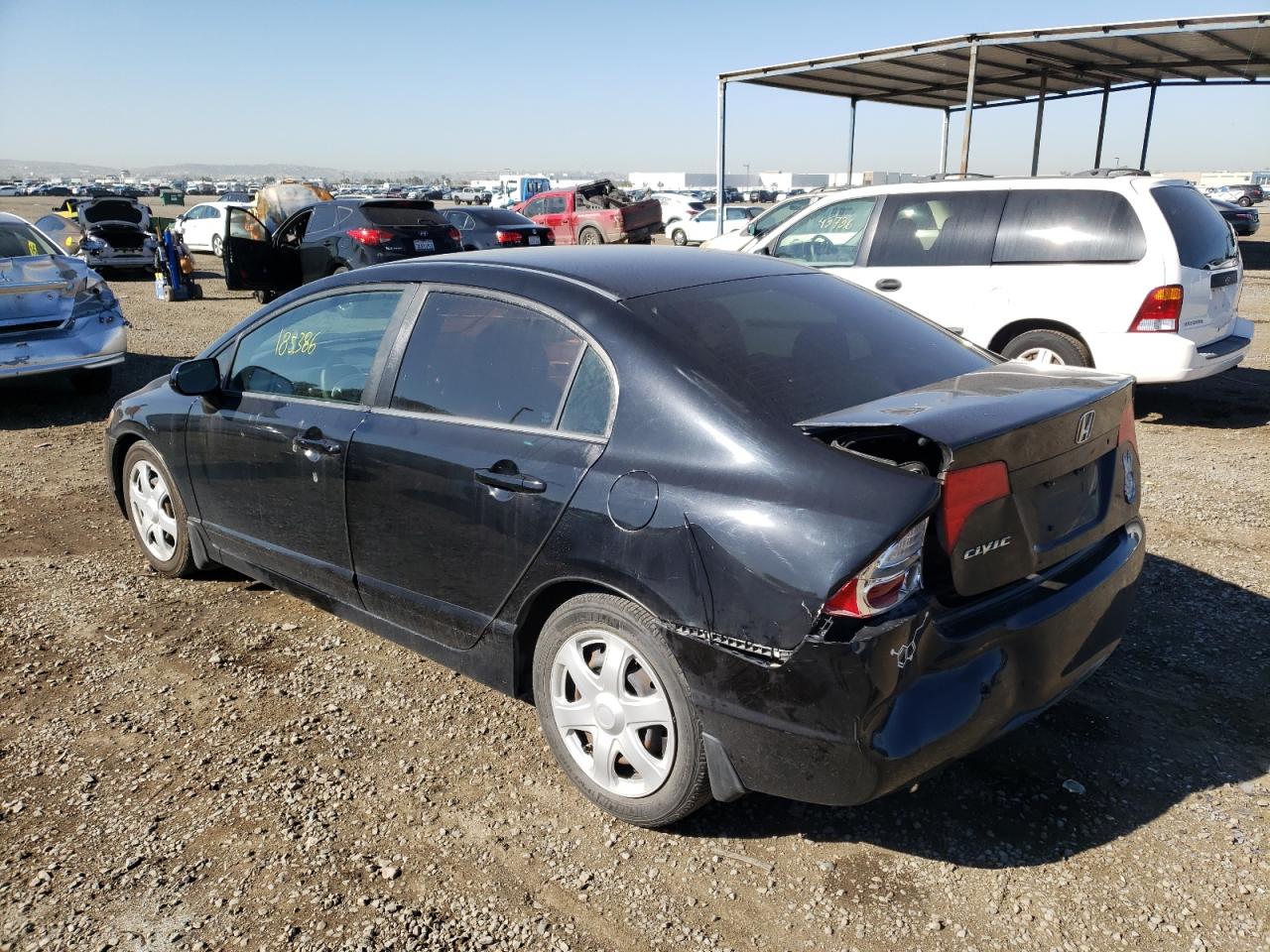 Photo 3 from auction – 2008 HONDA CIVIC LX with VIN 2HGFA16508H323098