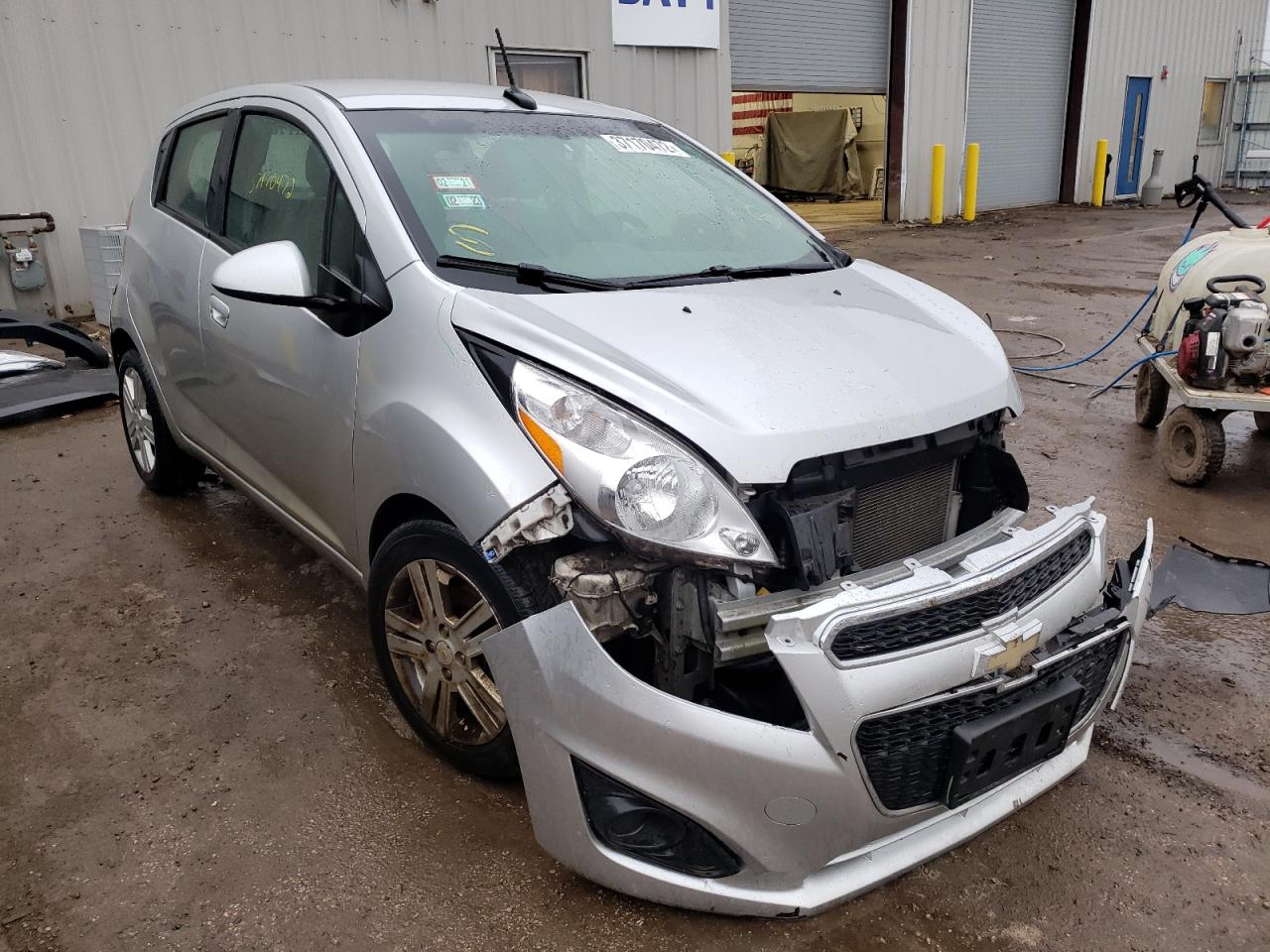 CHEVROLET SPARK 1LT 2014 مع رقم تعريف المركبة KL8CD6S99EC564664 - صورة من المزاد