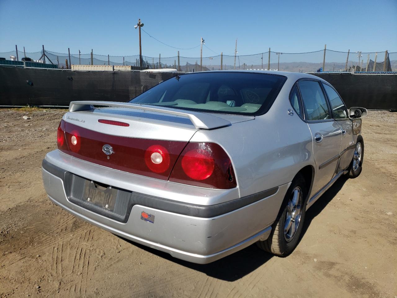 Photo 4 from auction – 2003 CHEVROLET IMPALA LS with VIN 2G1WH52K739256900