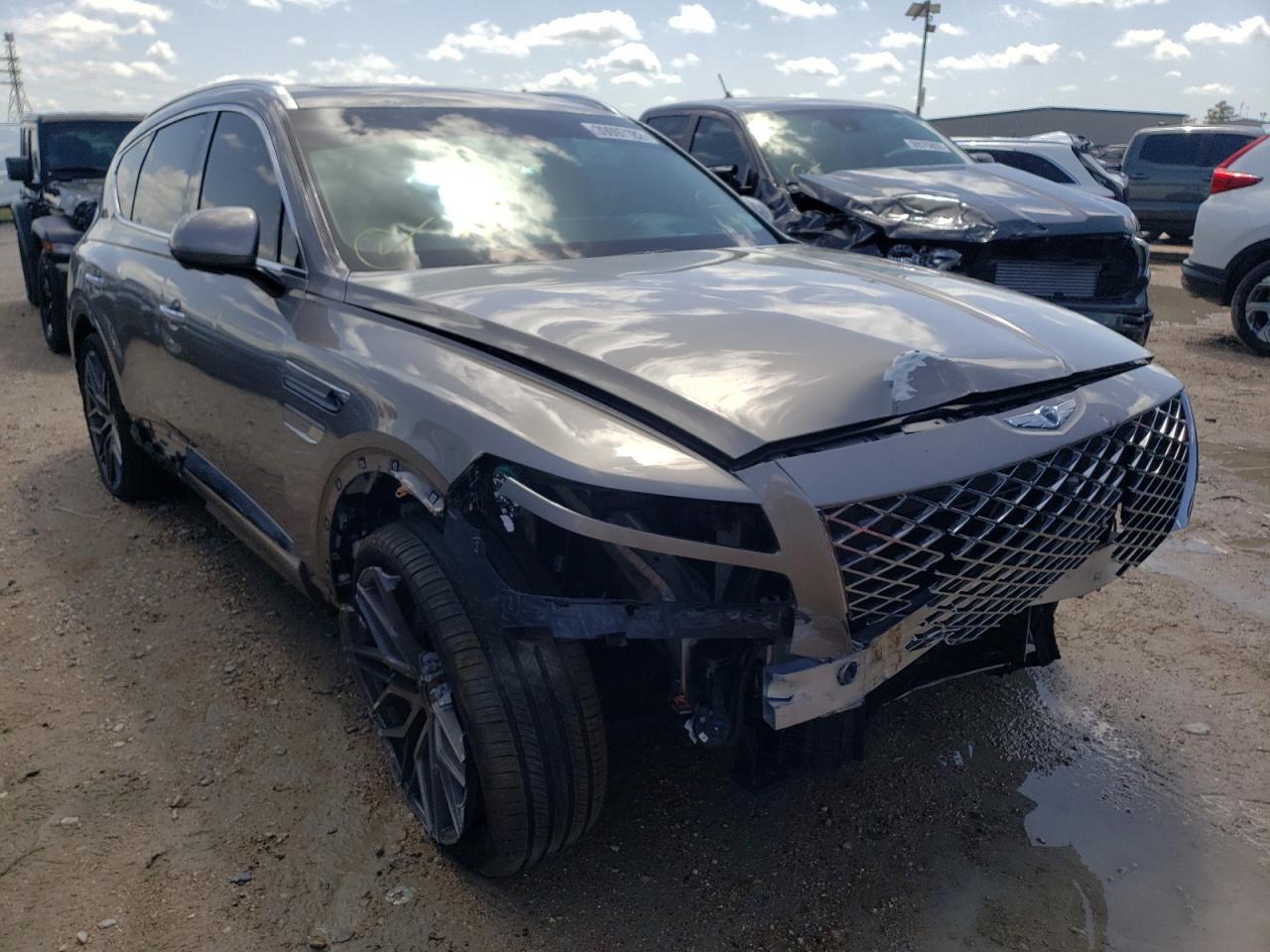 GENESIS GV80 BASE 2021 with VIN KMUHCESC9MU051071 - Photo from auction