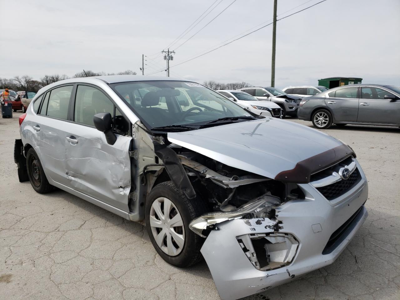 SUBARU IMPREZA 2013 with VIN JF1GPAA69D2886306 - Photo from auction