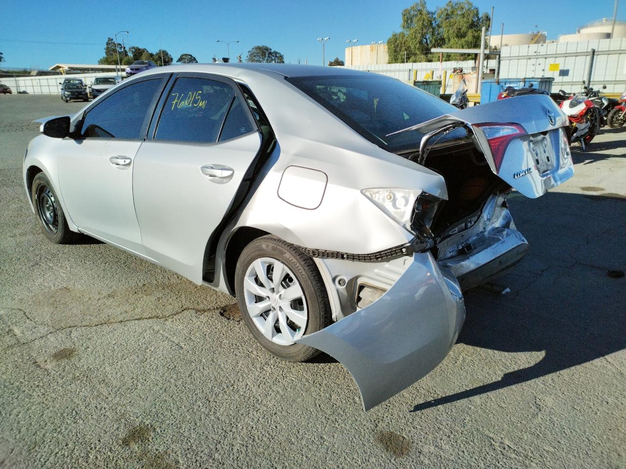 Photo 3 from auction – 2014 TOYOTA COROLLA L with VIN 5YFBURHEXEP056283
