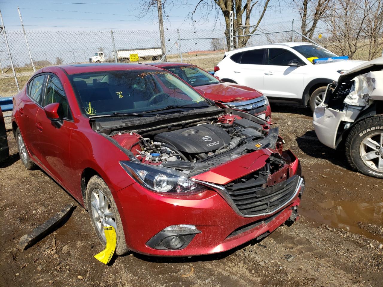MAZDA 3 TOURING 2016 with VIN 3MZBM1V77GM305024 - Photo from auction