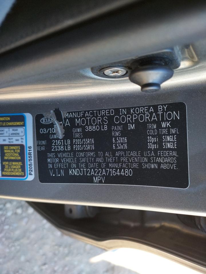 Photo 10 from auction – 2010 KIA SOUL + with VIN KNDJT2A22A7164480
