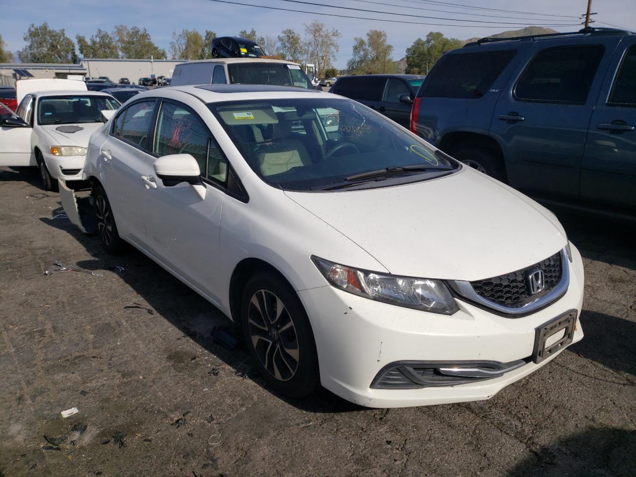 HONDA CIVIC EX 2015 with VIN 19XFB2F8XFE224079 - Photo from auction