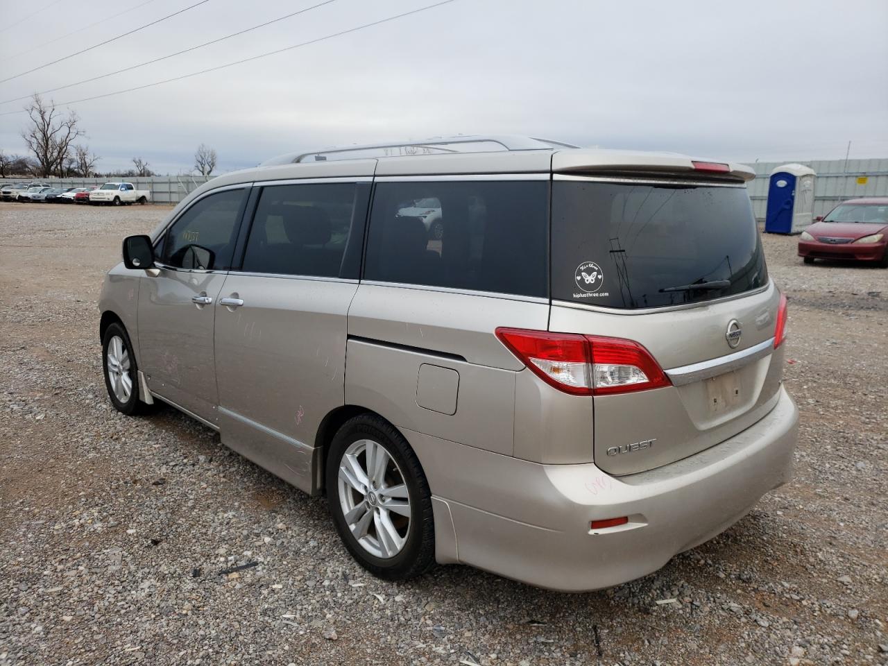 Photo 3 from auction – 2012 NISSAN QUEST S with VIN JN8AE2KP4C9034328