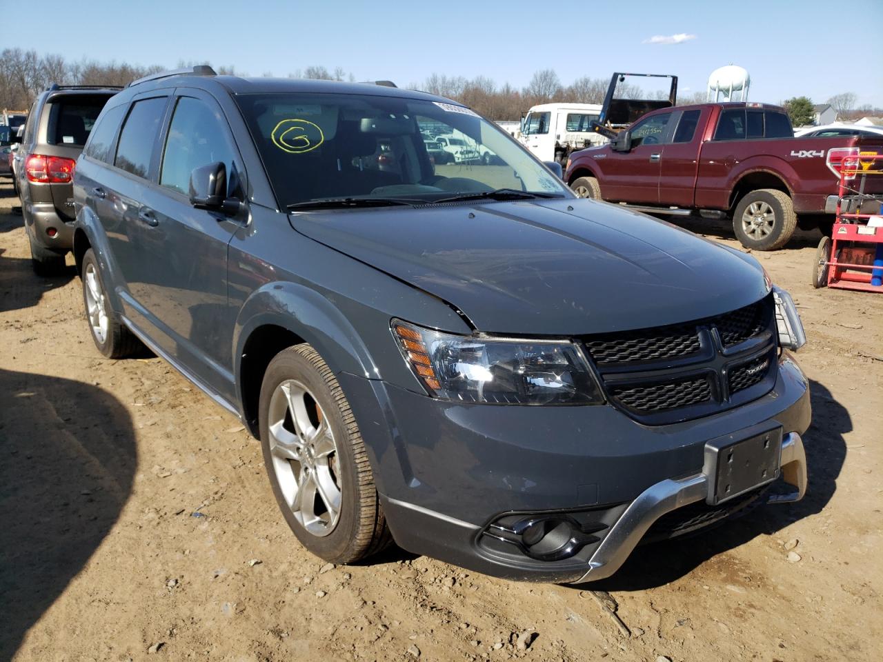 DODGE JOURNEY CR 2017 with VIN 3C4PDDGG2HT706396 - Photo from auction