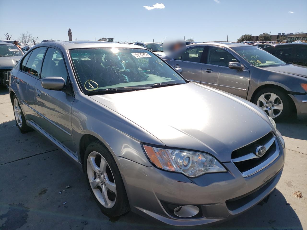 SUBARU LEGACY 2.5 2008 z numerem VIN 4S3BL626987212080 - Zdjęcie z aukcji