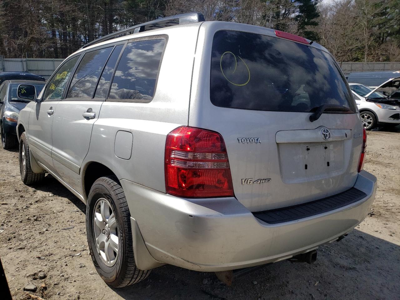 Photo 3 from auction – 2003 TOYOTA HIGHLANDER with VIN JTEHF21AX30102426