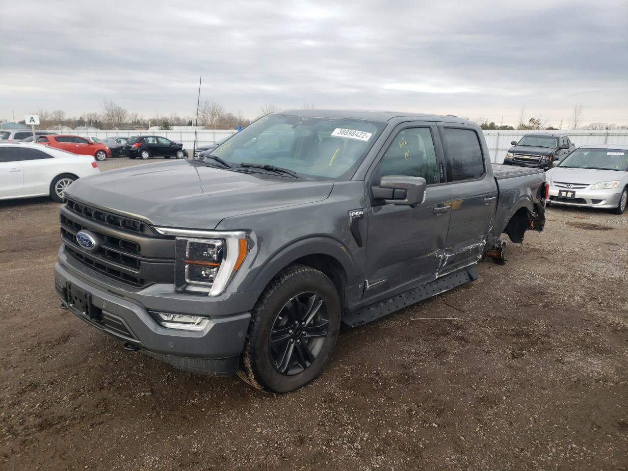 Photo 2 from auction – 2021 FORD F150 SUPER with VIN 1FTFW1ED9MFC56991