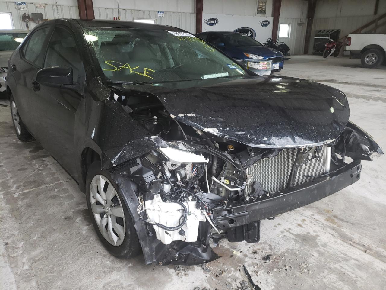TOYOTA COROLLA L 2015 with VIN 2T1BURHE9FC333328 - Photo from auction