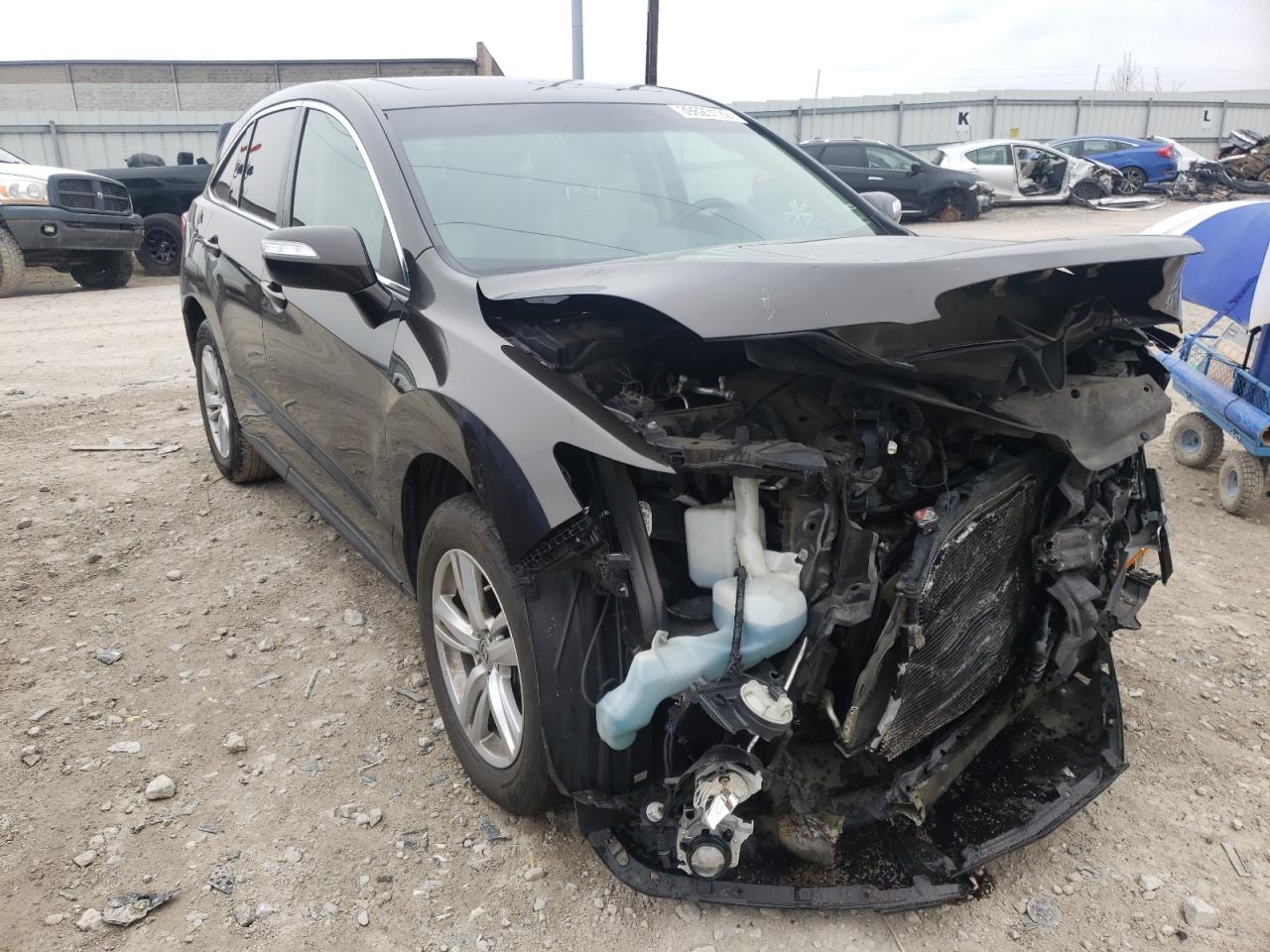 ACURA RDX 2014 with VIN 5J8TB3H39EL005857 - Photo from auction