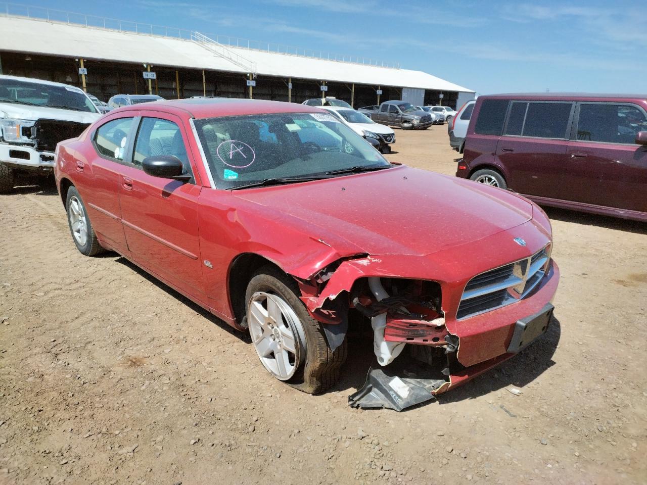 DODGE CHARGER SE 2007 with VIN 2B3KA43G97H616759 - Photo from auction