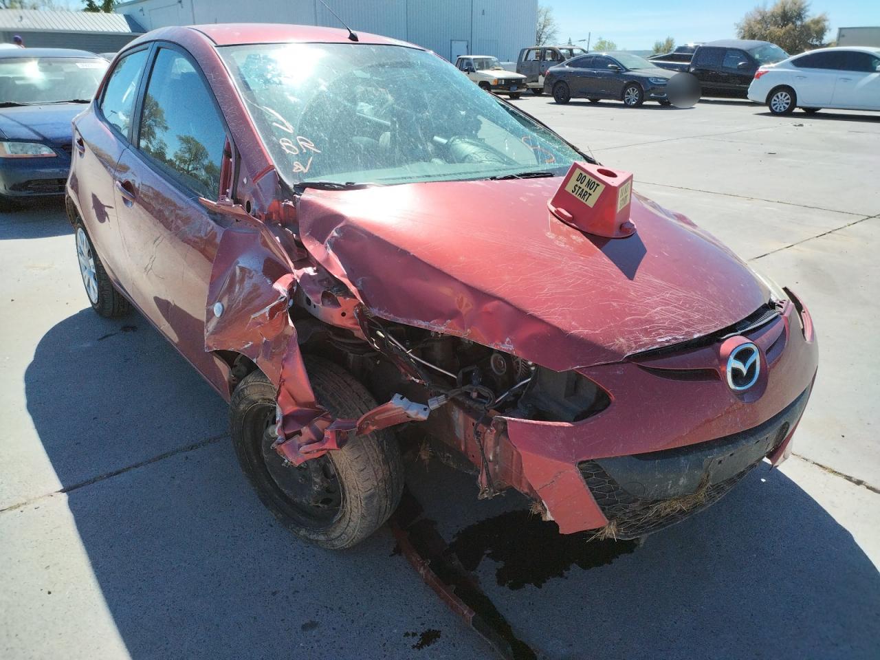 MAZDA MAZDA2 SPO 2014 with VIN JM1DE1KY4E0187603 - Photo from auction
