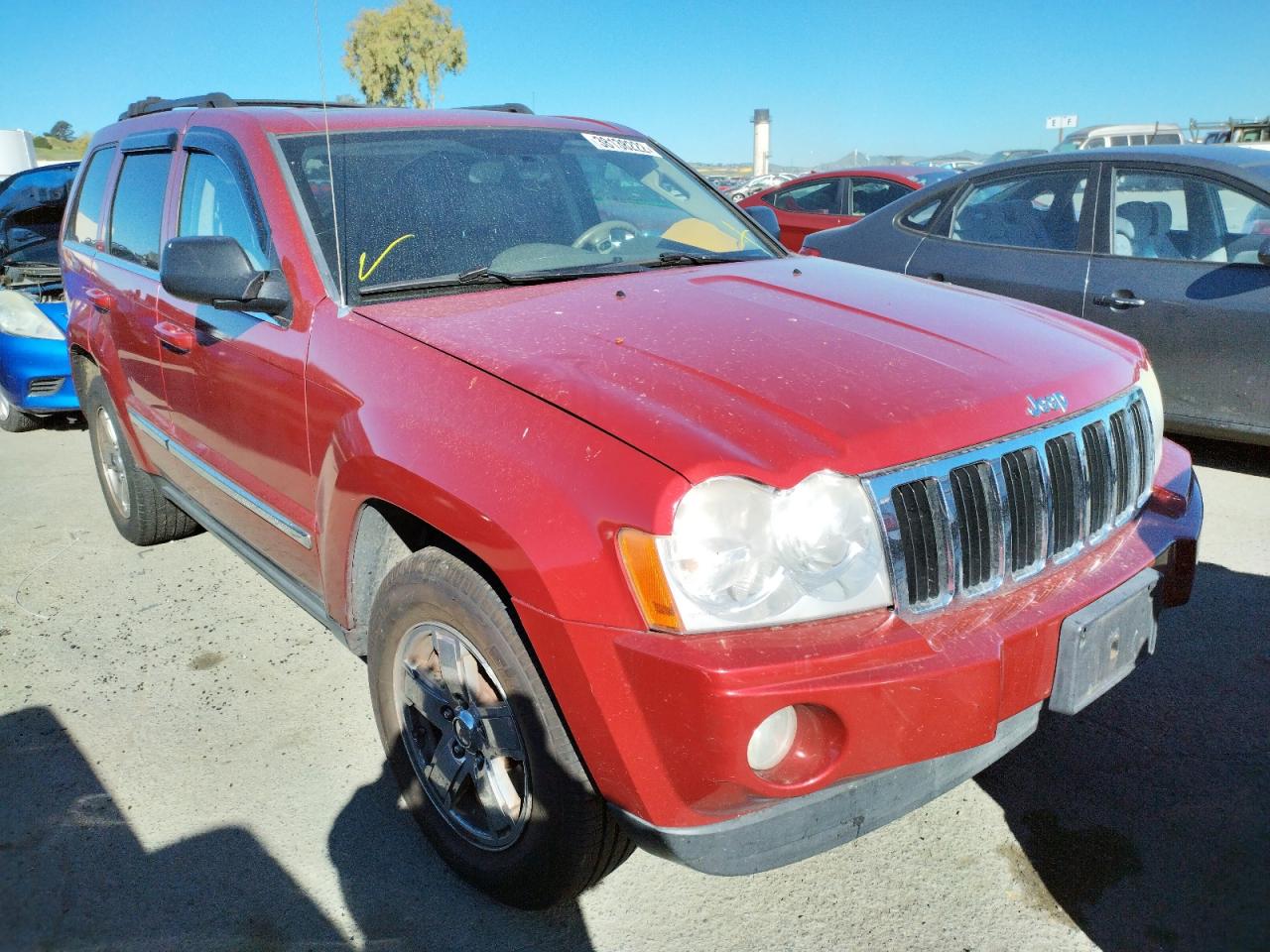 JEEP GRAND CHER 2006 with VIN 1J8HR58296C292615 - Photo from auction