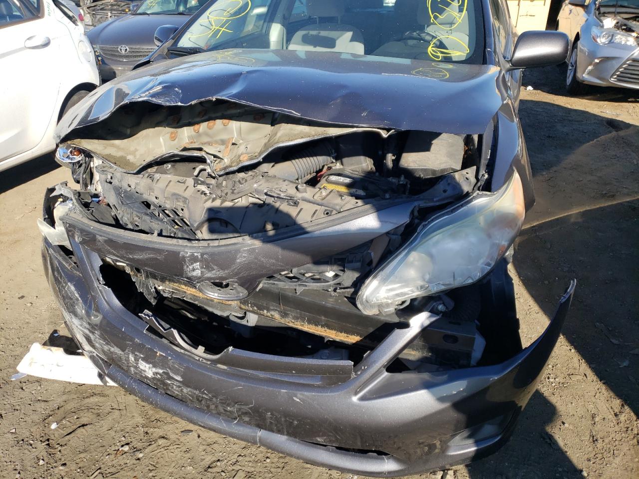 Photo 9 from auction – 2011 TOYOTA COROLLA BA with VIN JTDBU4EE3BJ107100