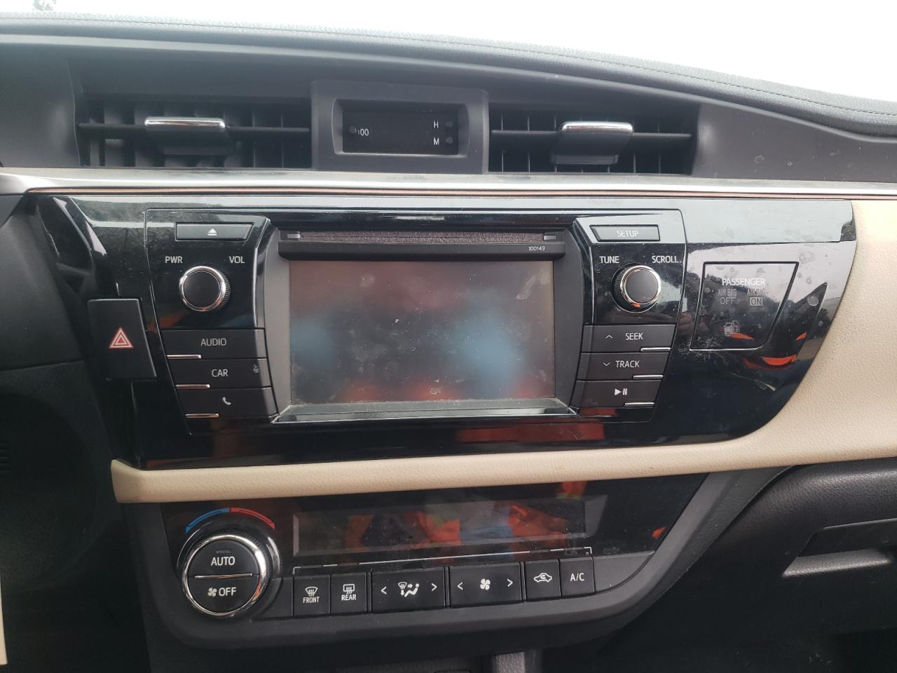 Photo 9 from auction – 2014 TOYOTA COROLLA L with VIN 2T1BURHE2EC177406