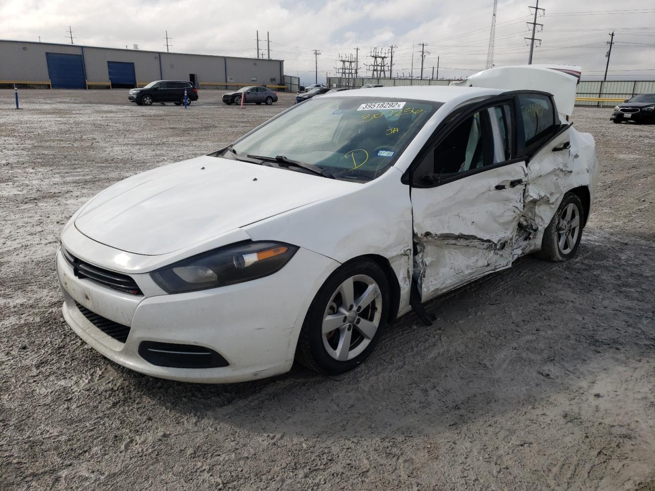 Photo 2 from auction – 2015 DODGE DART SXT with VIN 1C3CDFBB0FD307256