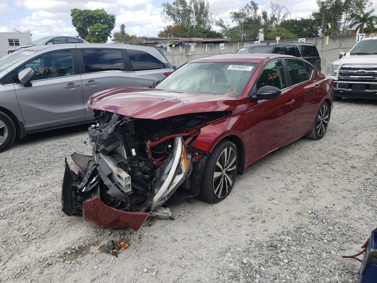 Photo 2 from auction – 2019 NISSAN ALTIMA SR with VIN 1N4BL4CV4KC217279
